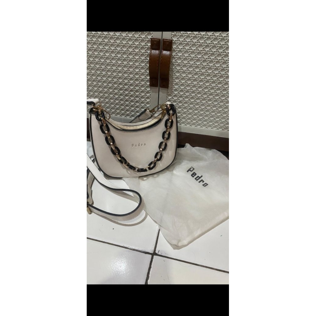 pedro bag slingbag white