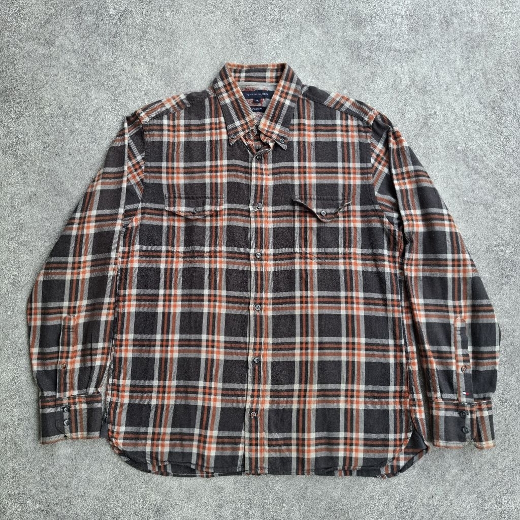 Kemeja Flanel Tommy Hilfiger