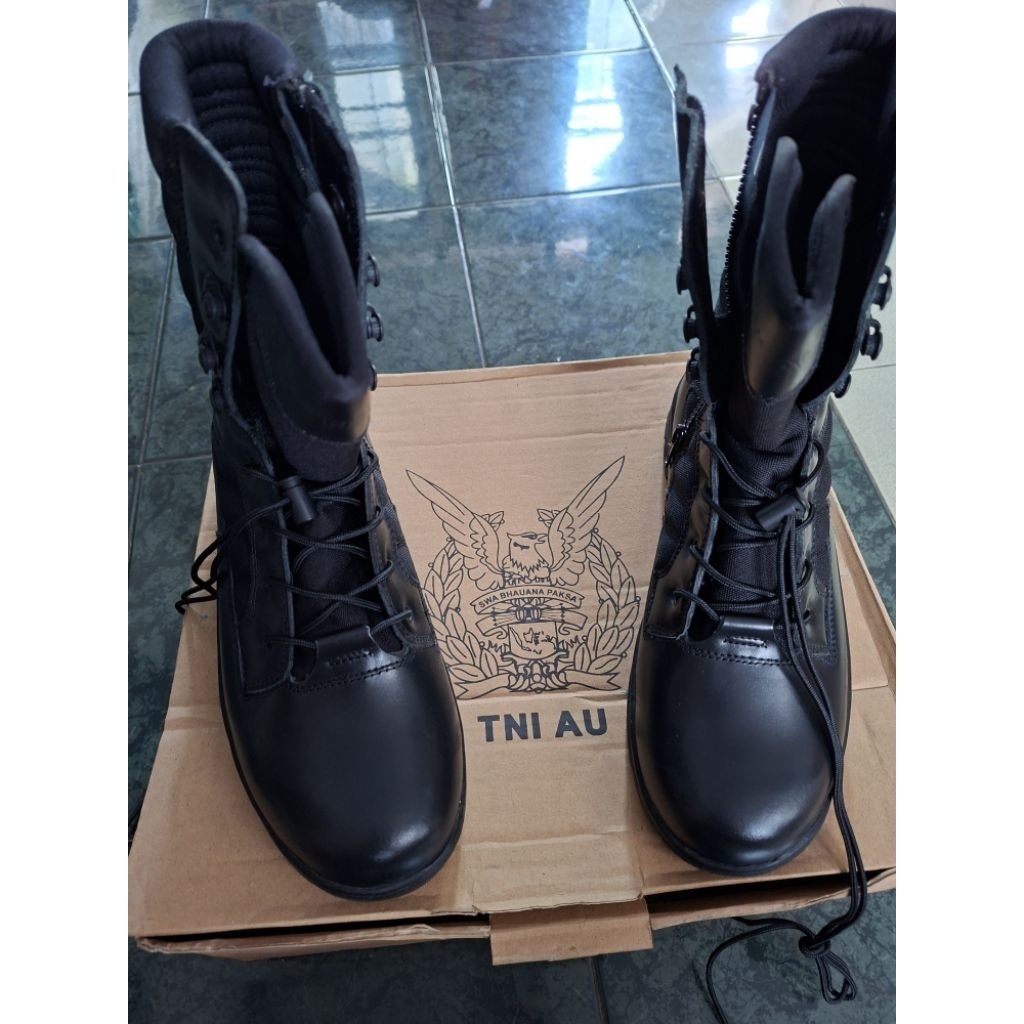 Sepatu PDL TNI AU pembagian terakhir 2021