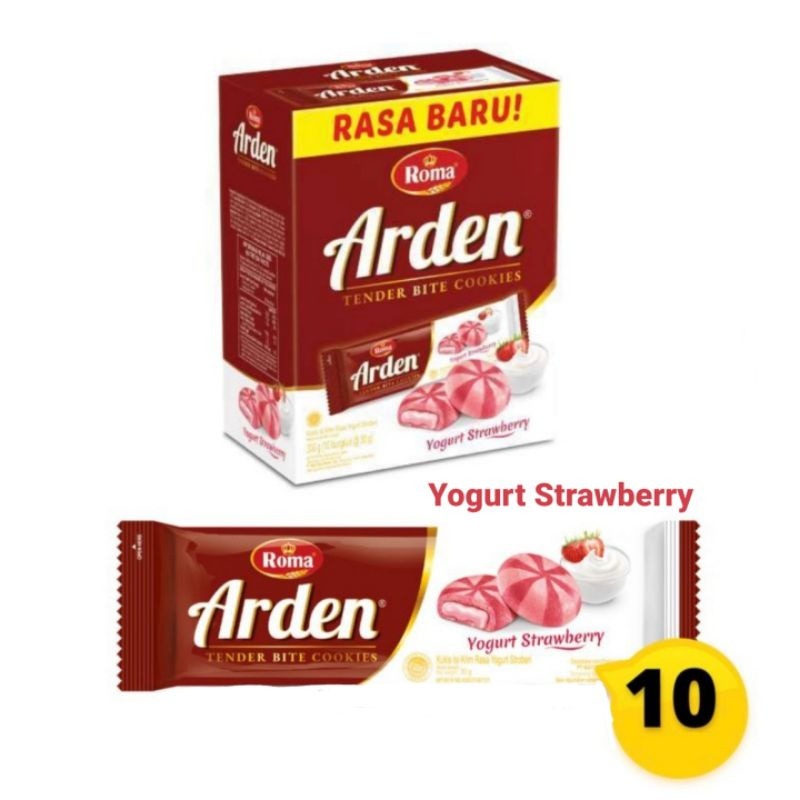 ROMA ARDEN YOGHURT STRAWBERRY 27 GRAM ECER