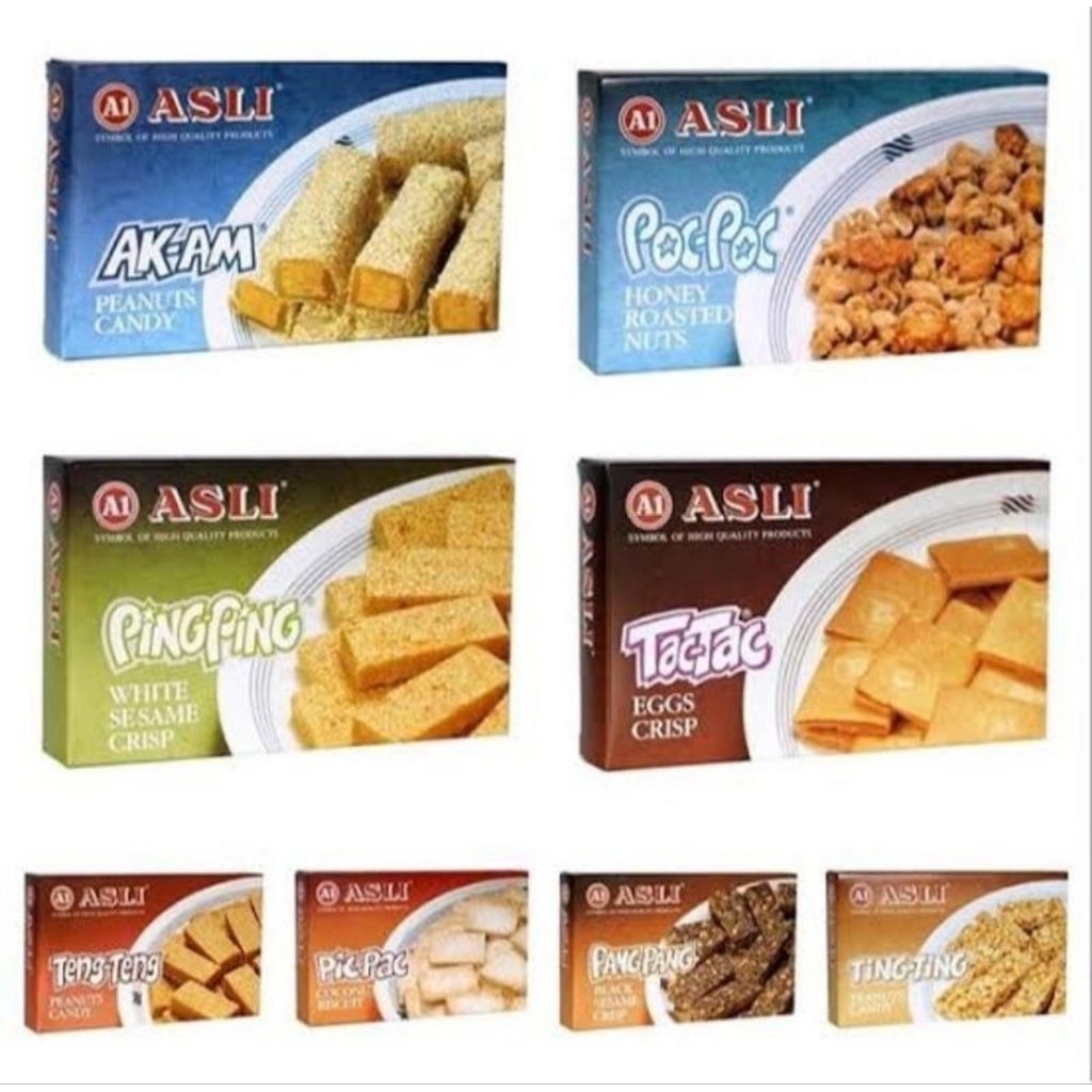 ASLI A1 | OLEH OLEH MEDAN KHAS SIANTAR | Snack Kacang TING-TING TENG-TENG PING-PING AKAM