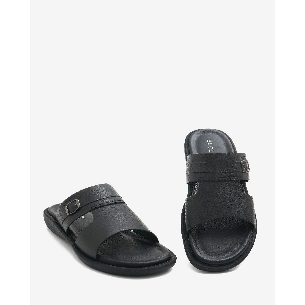BUCCHERI Sandal Kulit Tercio Pria - BR3242