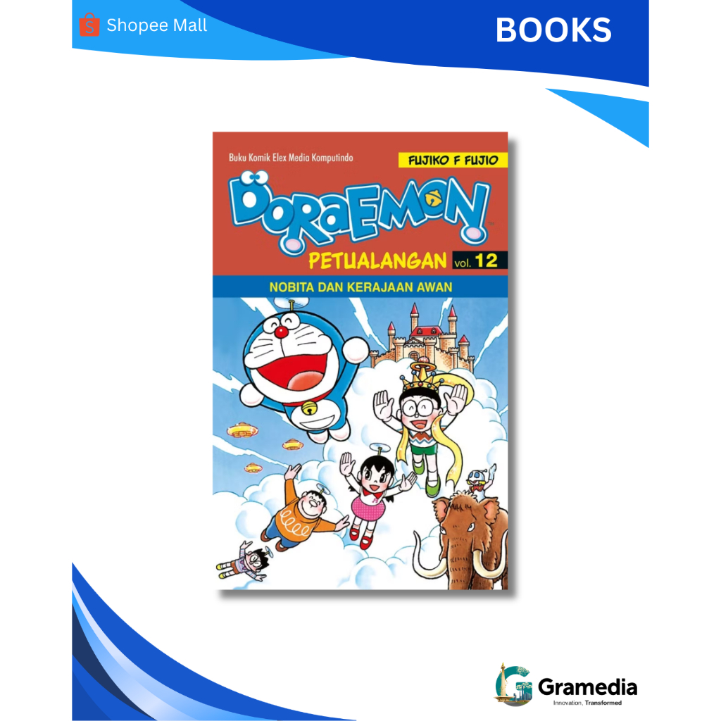 gramedia MKG - komijk Doraemon Petualangan 12 (2026) BY Fujiko F. Fujio