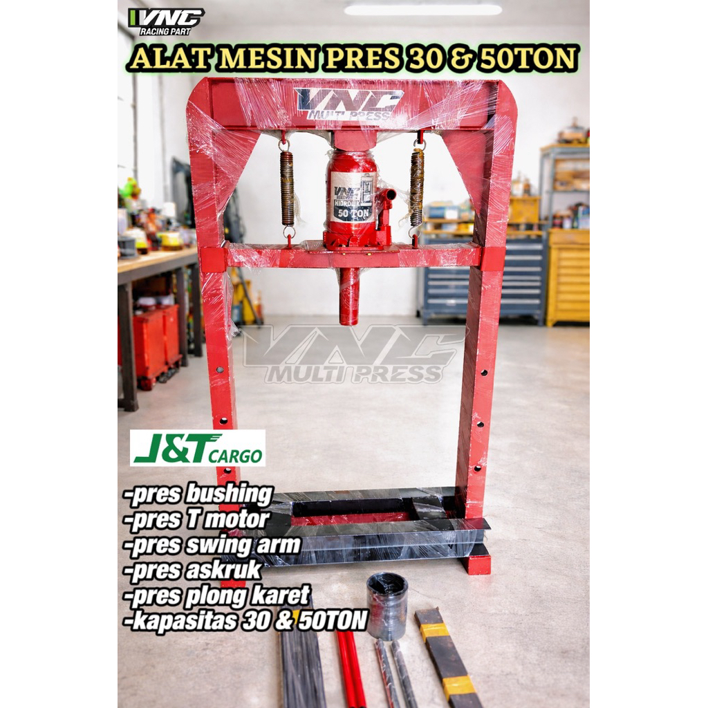 ALAT PRES 30&50 TON PRES BUSHING ALAT PRES BENGKEL MOTOR & MOBIL pres askruk,pres velg,pres segitiga