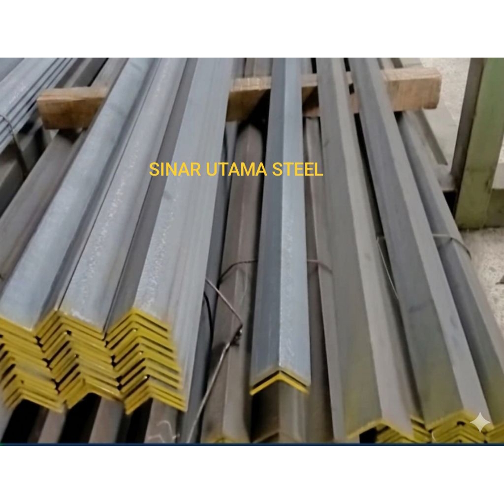BESI SIKU 60 X 60 X 6,0MM X 6 METER / BESI SIKU 6 X 6 X 6 MM X 6 METER