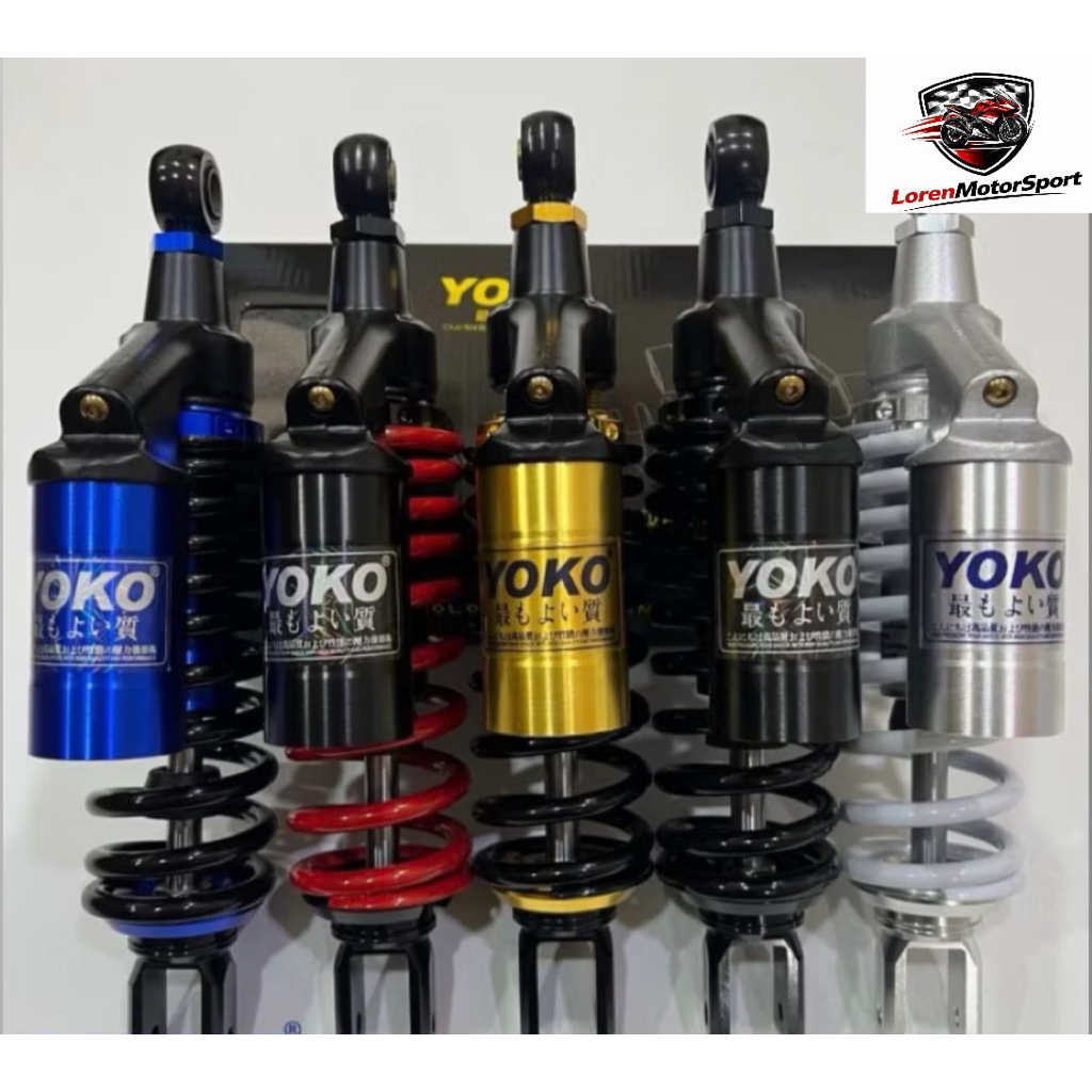 (Terlaris) Shock breaker ( YOKO  Gen 2 )JLT-191 Shock Tabung Atas Matic 310mm/330mm Mio Vario Beat S