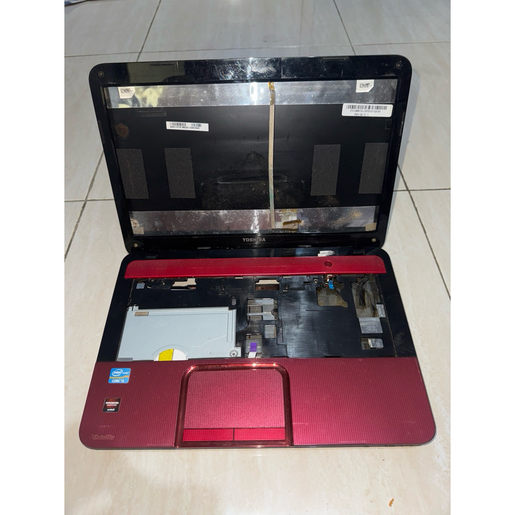 casing toshiba C840/ L840 pulset sesuai poto