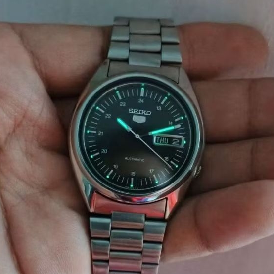 Jam tangan Seiko 5 automatic original snxf11 7s26-0480 case mirip snxs