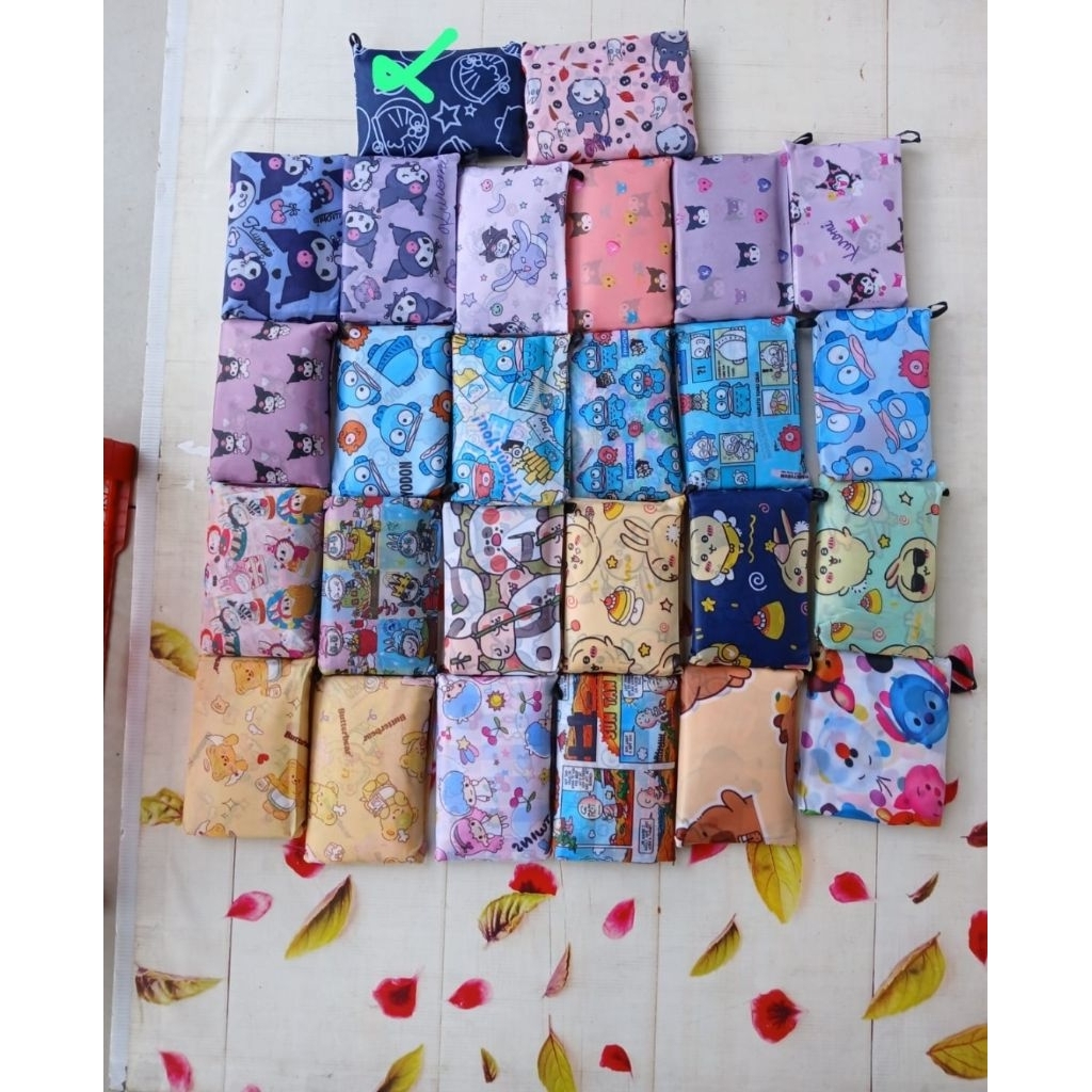 TAS BELANJA LIPAT SIZE L (52X48CM) TAS BELANJA RESLETING BESAR