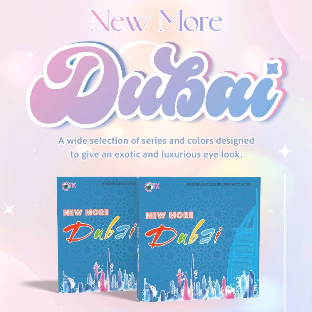 Softlens NEW MORE DUBAI 14,5mm By CTK / New More Dubai By CTK / Jual Softlens Makassar
