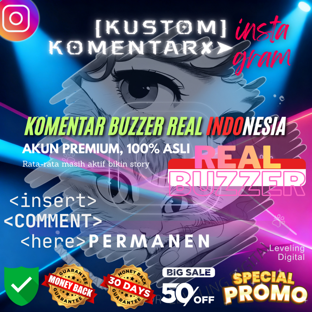 INSTAGR4M CUSTOM KOMENTAR REAL AKUN INDONESIA PERMANEN 