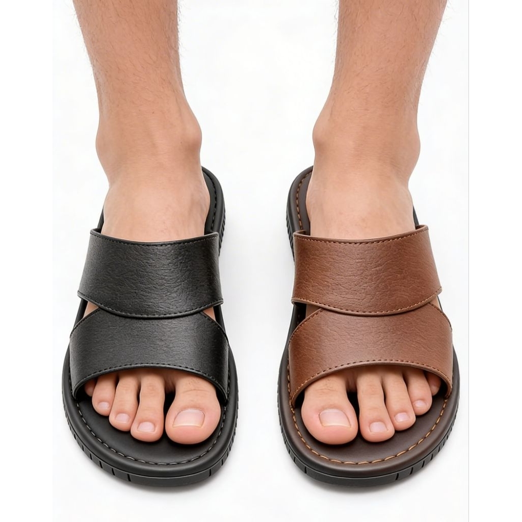 Sandal bata slopPria Kulit