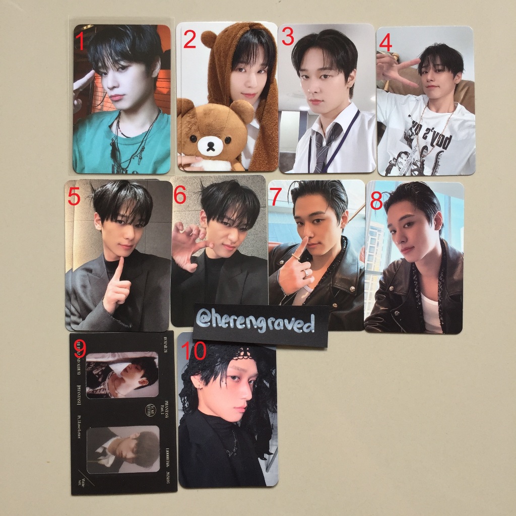 (Ready Stock) Photocard official the Boyz Juyeon Photocard Benefit