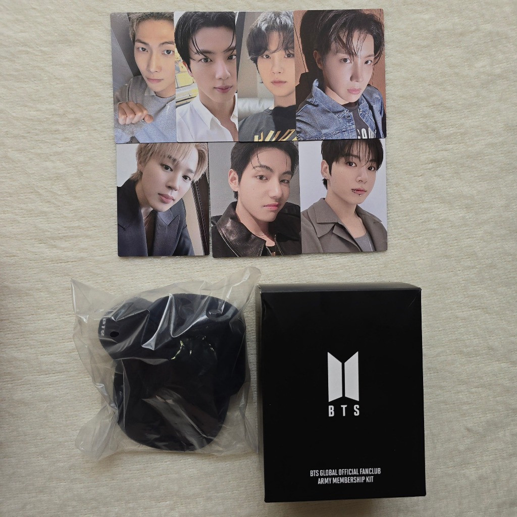 BTS Official Fanclub Army Membership Kit Army Membership Gift V7 MPC RM Jin Suga Hope Jimin Jungkook