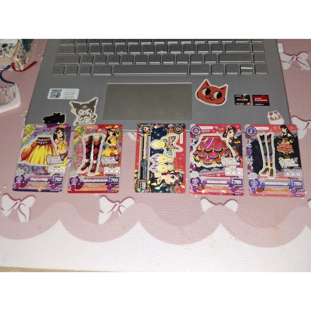 Aikatsu Card 2 set Premium Spicy Ageha unofficial