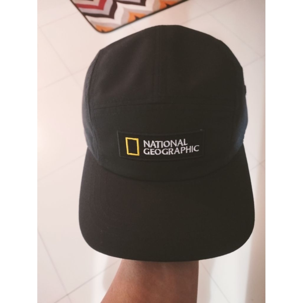 Topi Baseball Cap National Geographic Original Black/Grey
