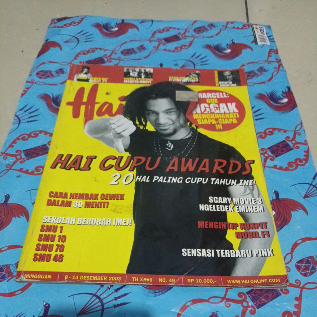 Majalah Hai 2003 - Hai Cupu Awards