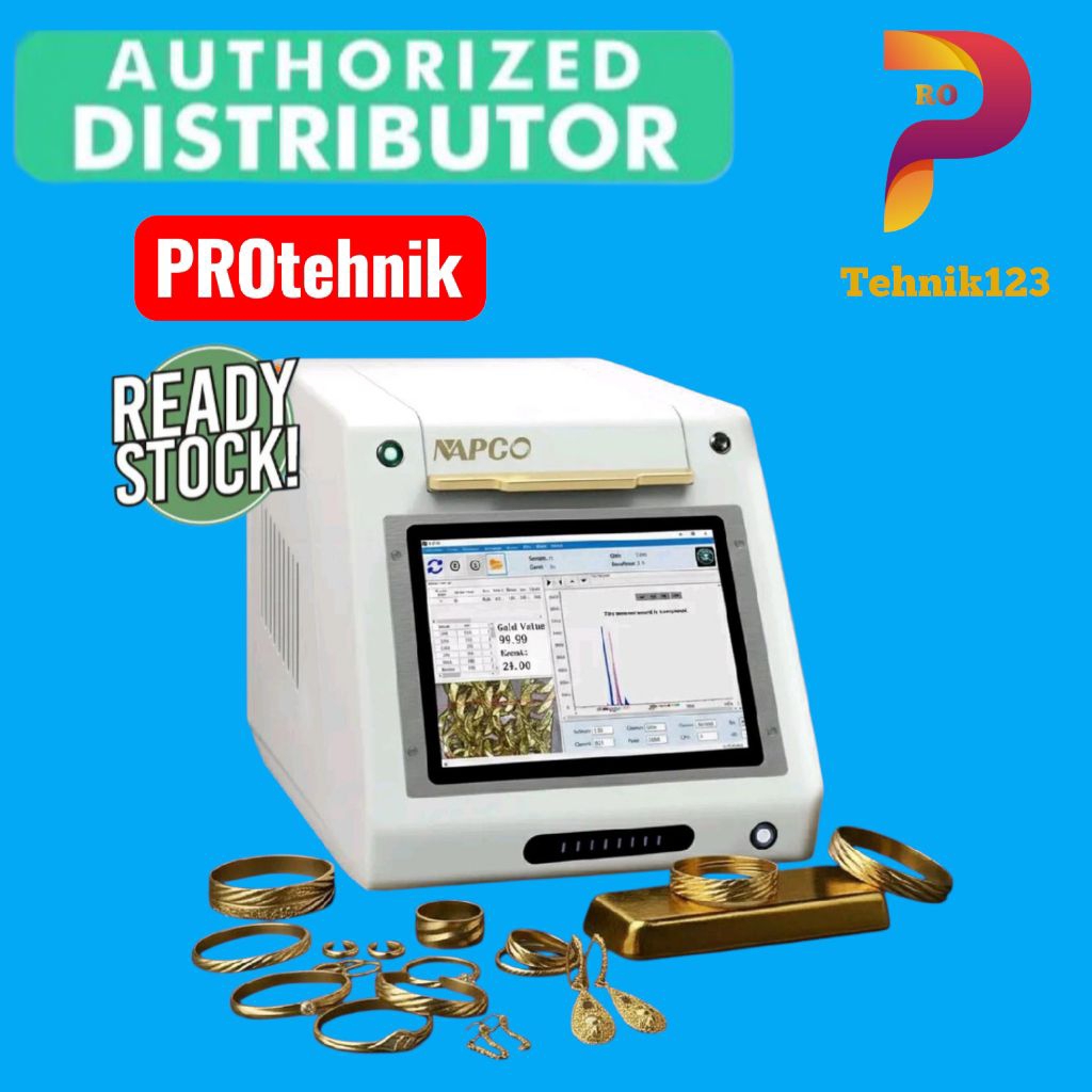 Mesin Tes Emas XRF Gold Tester N1 Akurasi 99.9% | Alat Uji Kadar Emas Perak Platinum | Gold Purity A