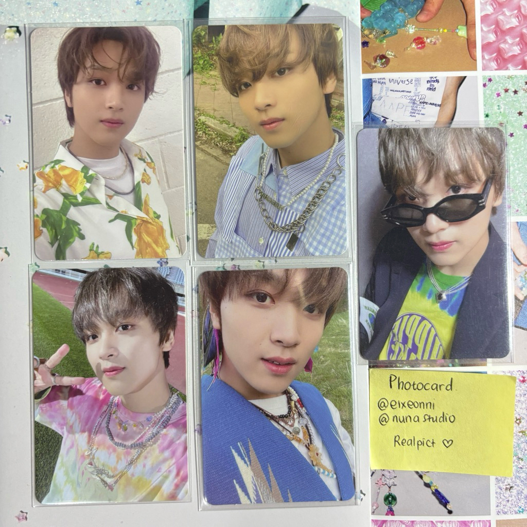 PHOTOCARD HAECHAN HELLO FUTURE OFFICIAL PC HAECHAN AGENT KIHNO HELLO FUTURE NCT DREAM