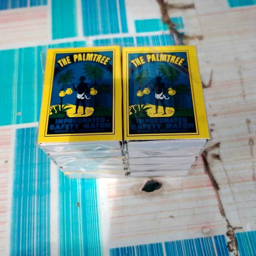 Korek Api Kayu Palm Tree 10 Pcs Terlaris Korek Jadul Jaman Dulu