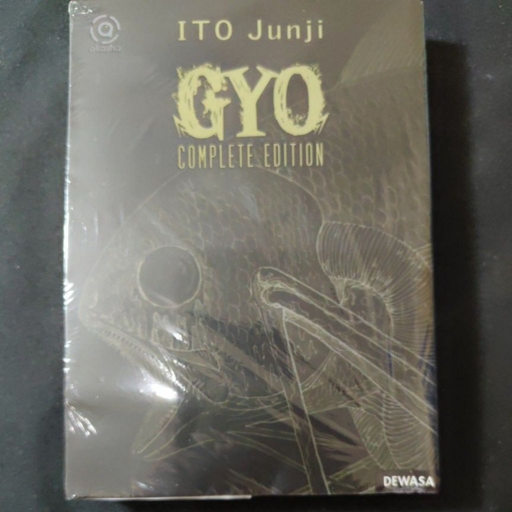 Komik Gyo Complete edition Ito Junji (segel)