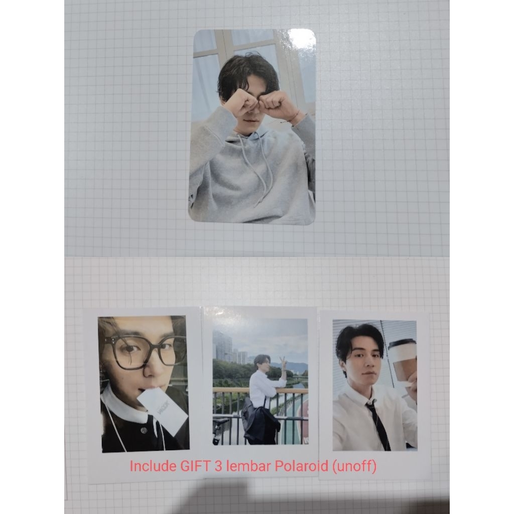 Lee Dong Wook Official (Photocard Wookdong 2025) setiap pembelian include gift 3 polaroid non offici