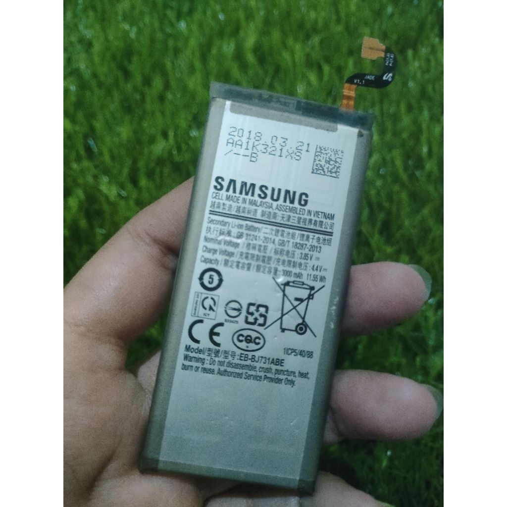 Baterai Batre Batu Samsung J7 Plus J7+ Original Copotan HP