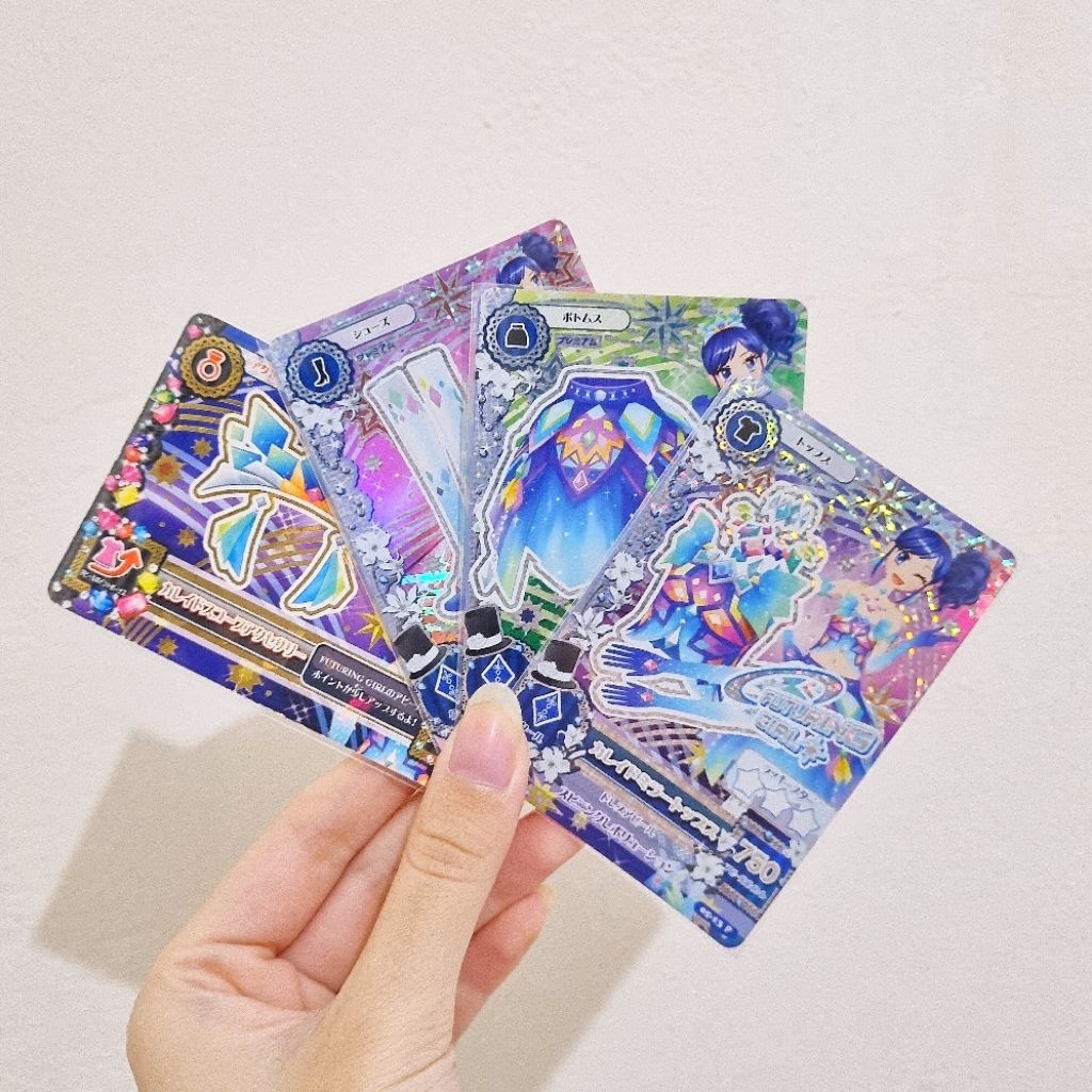 Aikatsu Kartu Card Premium Kaleido Mirror Aoi JP Japan Original