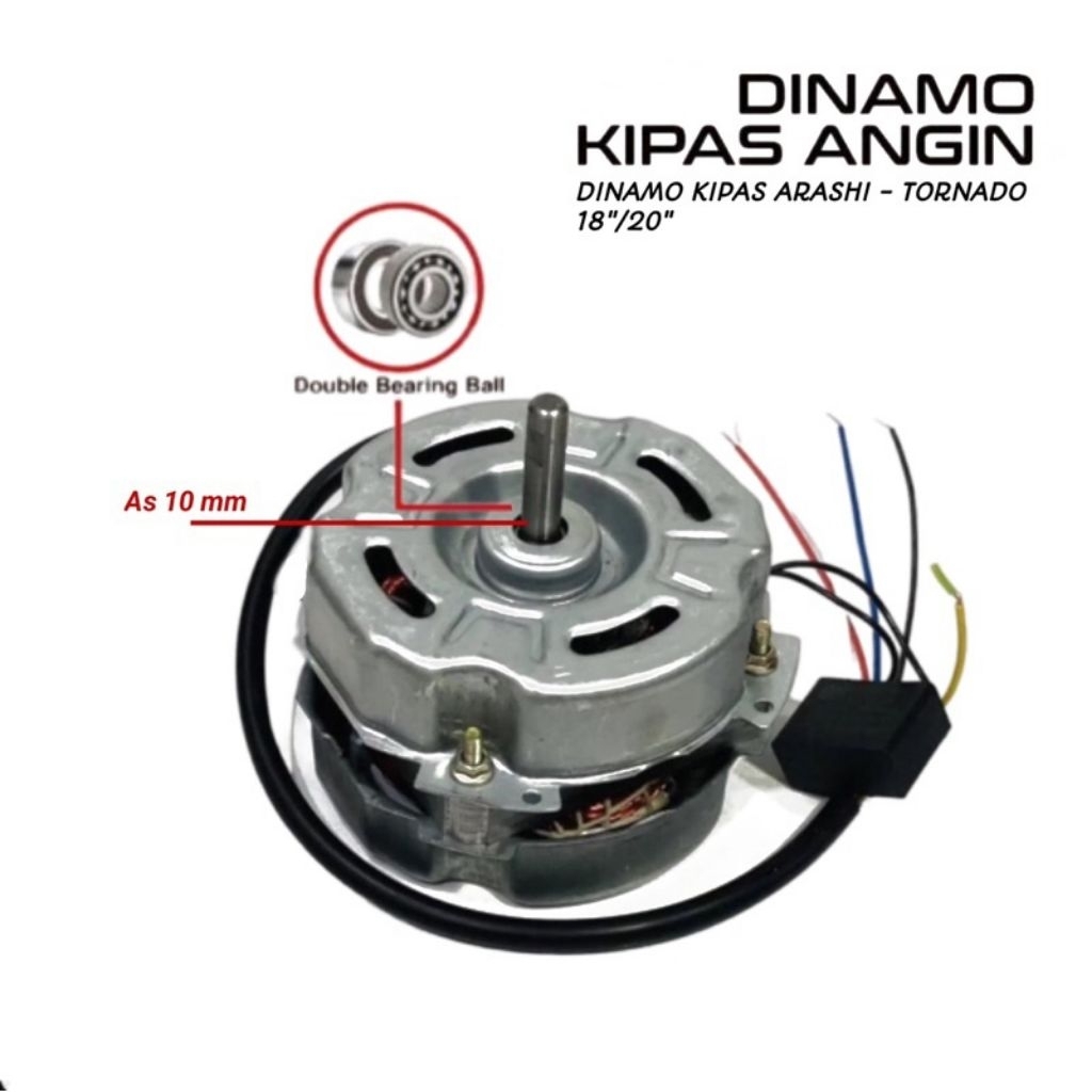 Dinamo kipas angin Tornado 18-20in//Dinamo kipas angin Arashi AR138-AFIF 18151 OS.