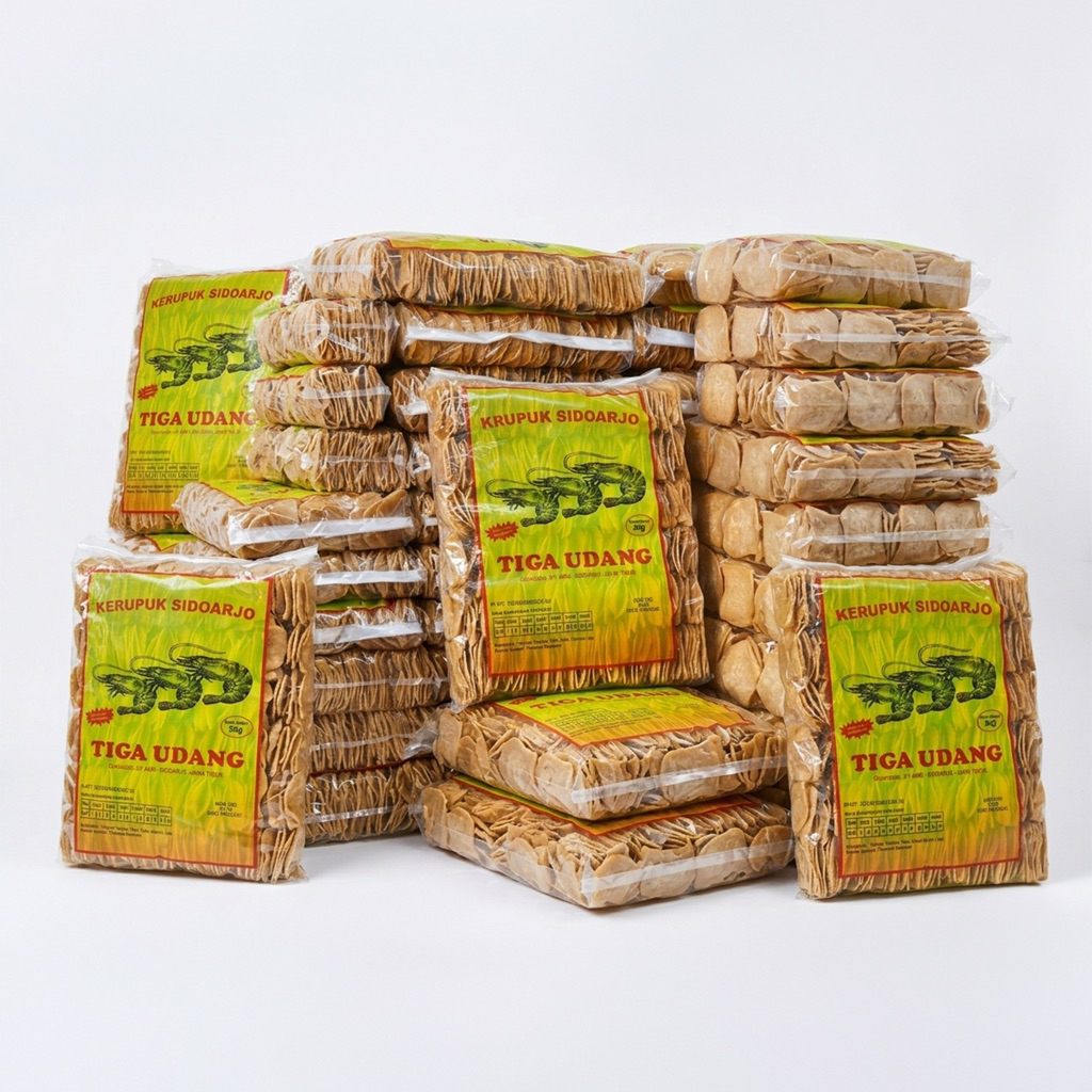 KERUPUK UDANG - KERUPUK GONDANG PREMIUM SIDOARJO - 5KG