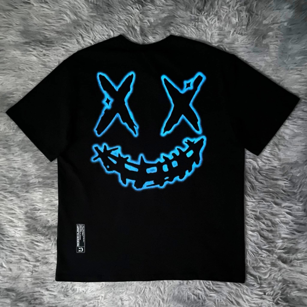(FREE PAPPER BAG) TSHIRT RICKY IS CLOWN COLOUR COTTON 20s KAOS RICKY PREMIUM