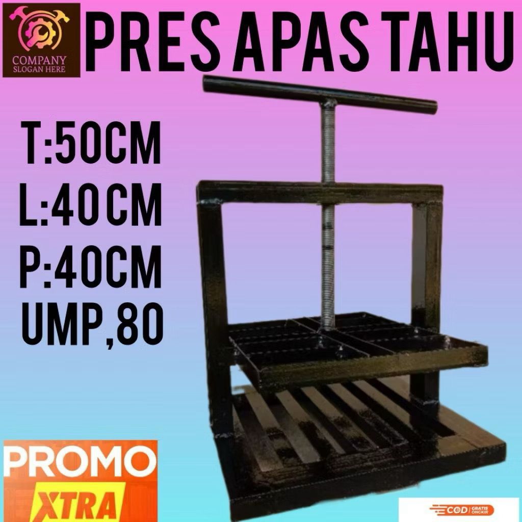 ALAT PRESS HIDROLIK MULTIFUNGSI 10 TON LENGKAP Press Hidrolis Multifungsi ALAT pres ampas tahu, ampa