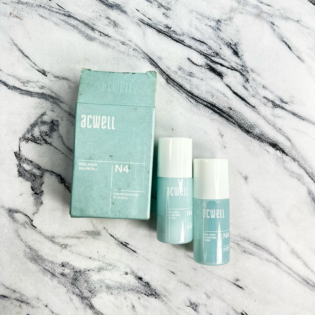 Acwell Real Aqua Balancing skincare moist toner travel size korea original