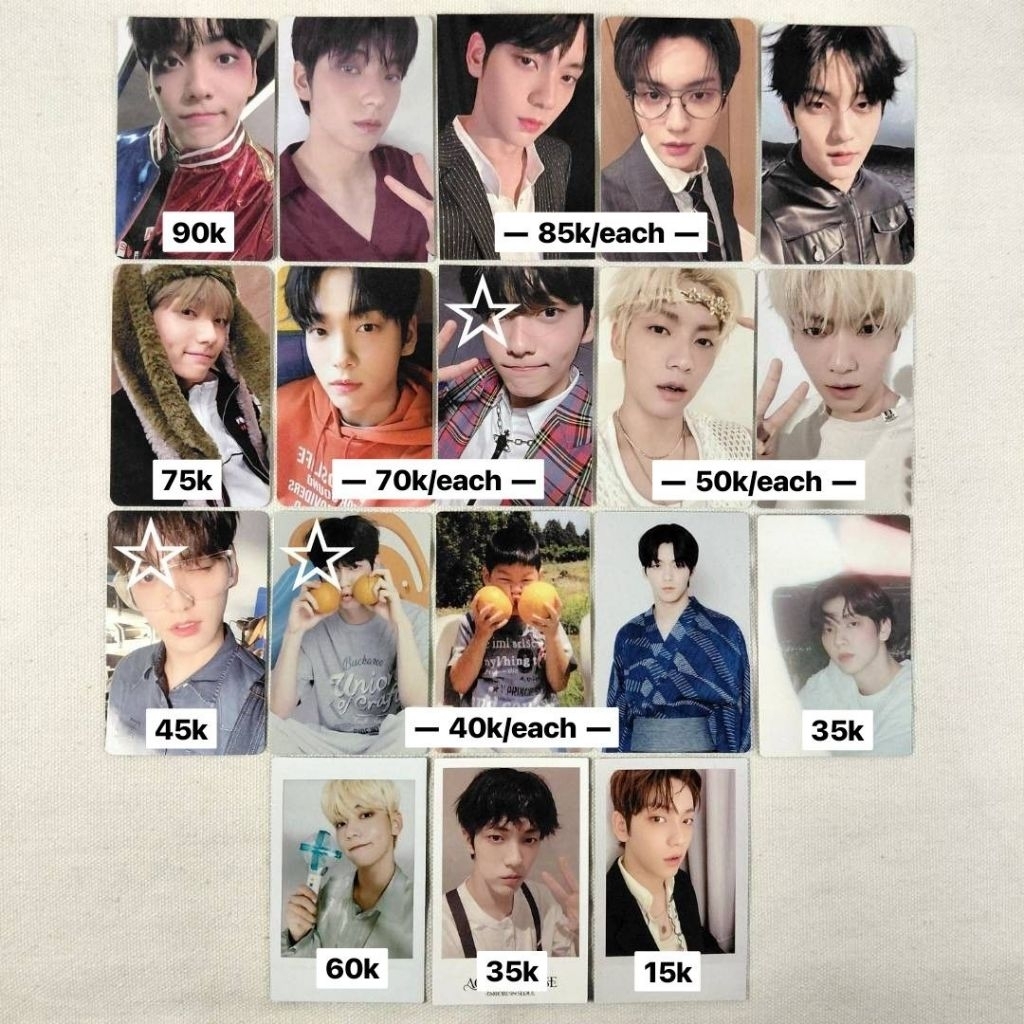 PHOTOCARD SOOBIN TXT OFFICIAL — HARLEY MOAZONE ASM STARLIGHT MINI BOOK KEYRING ID CARD INSTANT PHOTO