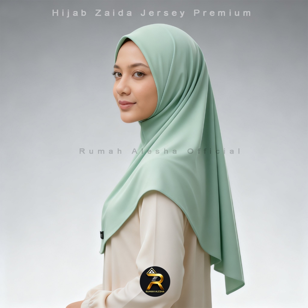Jilbab Instan Non Ped Jersey Premium Sport Hijab kerudung tanpa pet