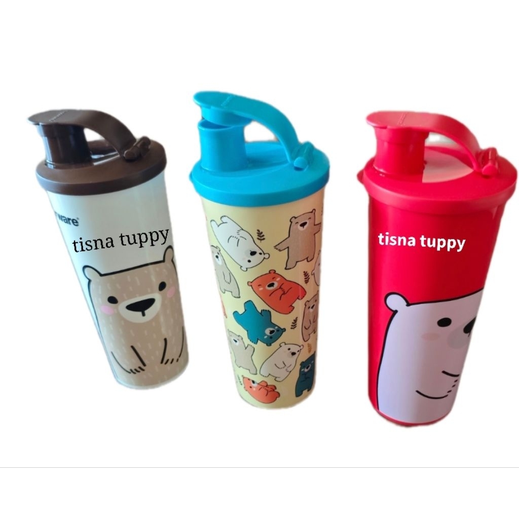 bear tumbler Tupperware 475ml