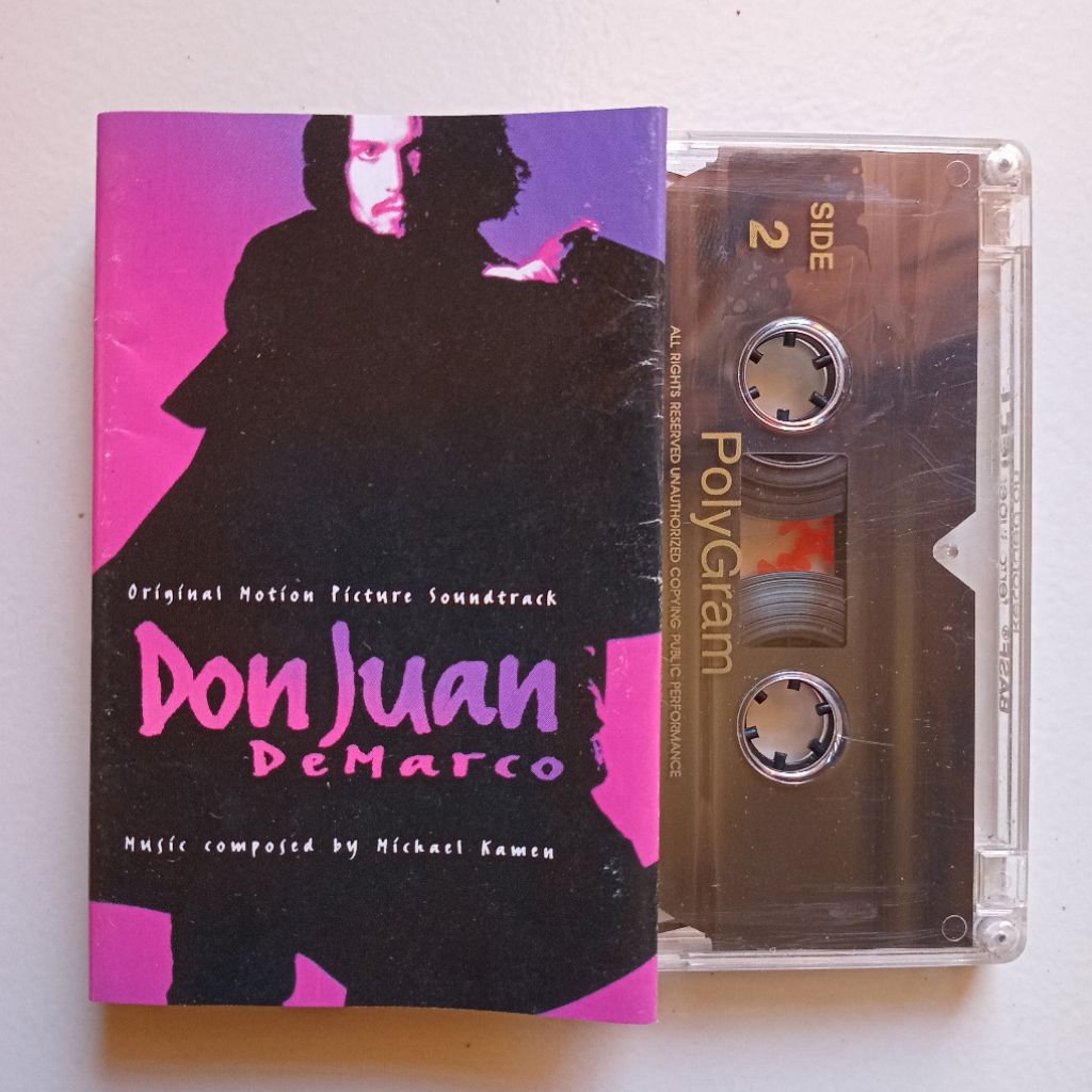 Kaset OST Don Juan Demarco
