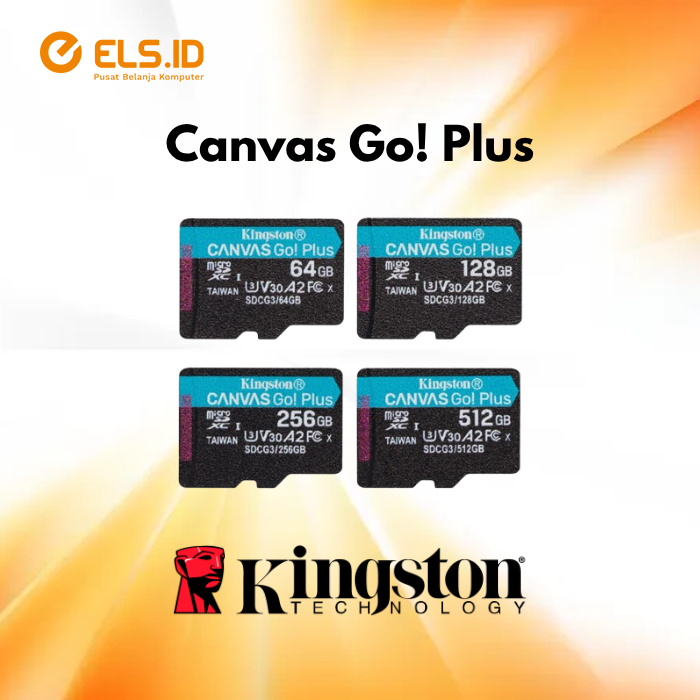 MicroSD Kingston Canvas Go Plus Kartu Memori