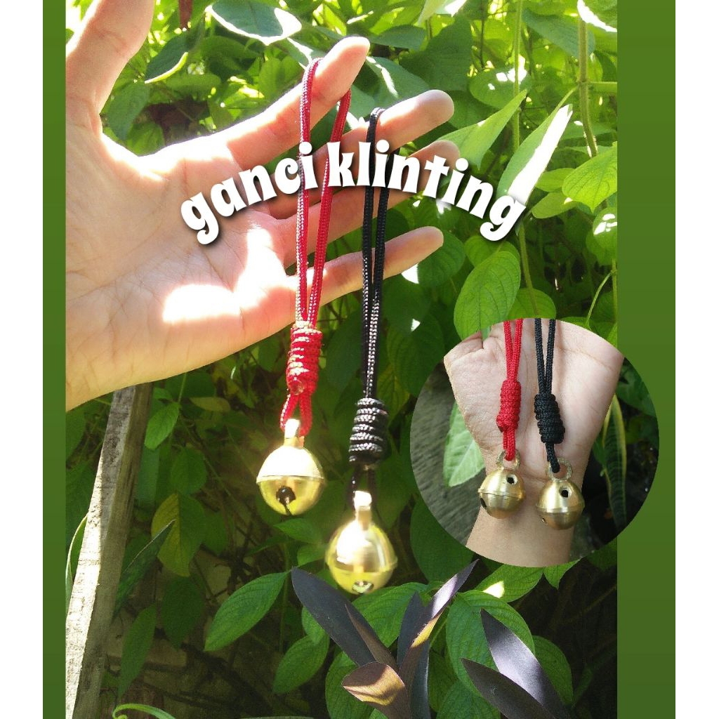 GANCI KLINTING krincing / Gantungan kunci lonceng / gantungan kunci / tas