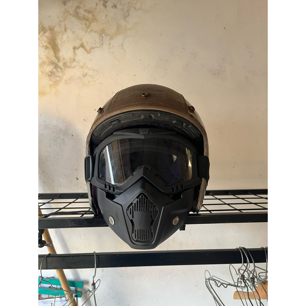 Helm bogo Full face Bekas Second