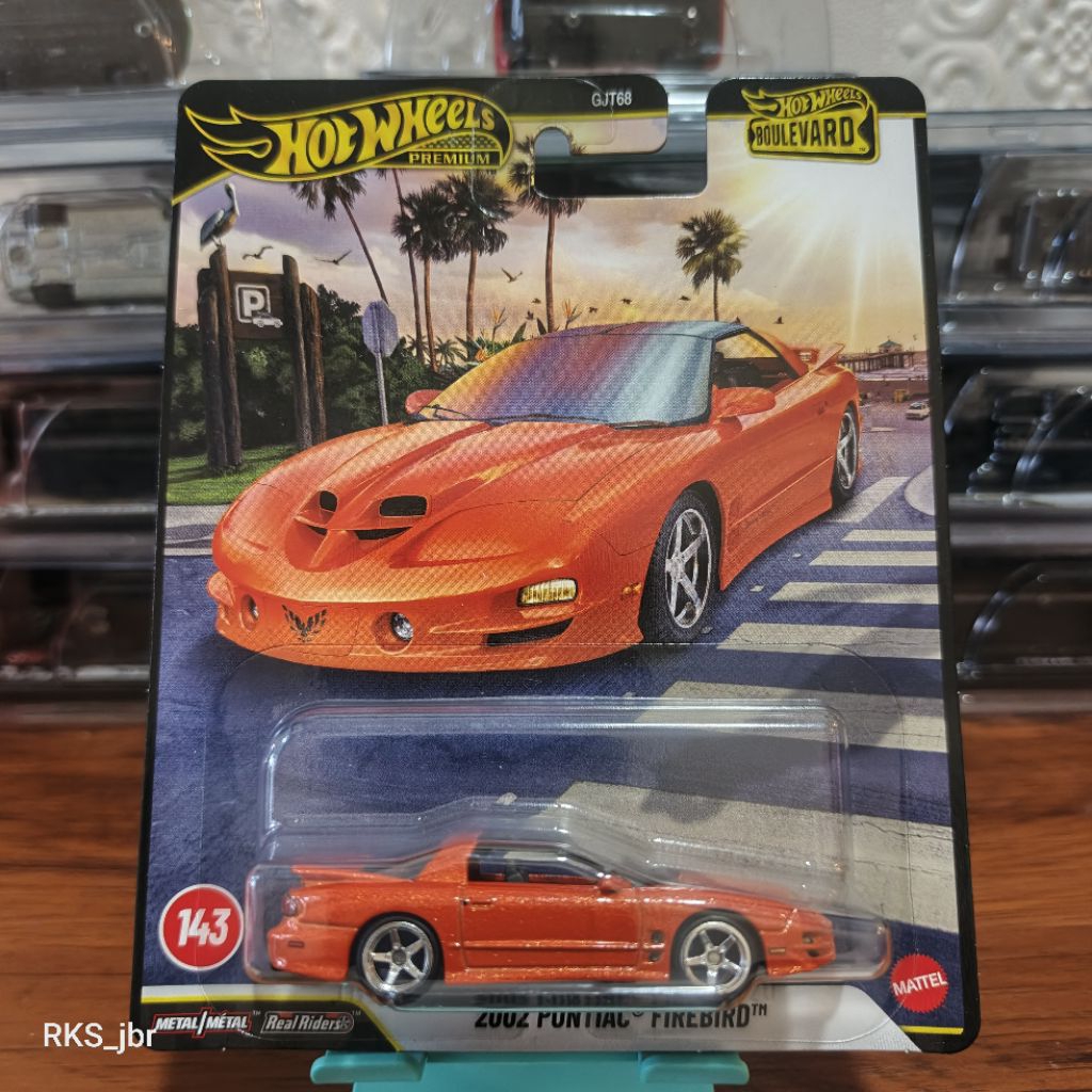 HOT WHEELS PREMIUM 2002 PONTIAC FIREBIRD BOULEVARD