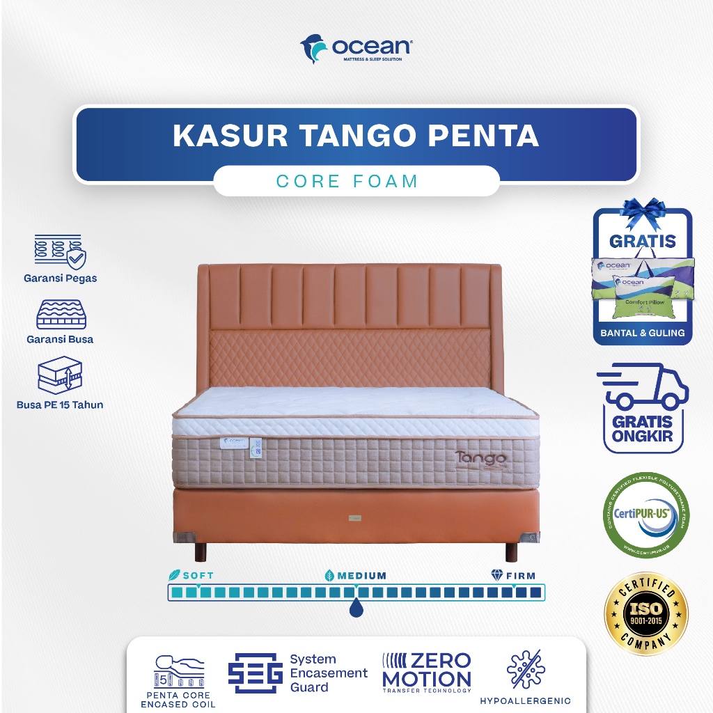 Ocean Springbed - Kasur Tango Encased coil technology