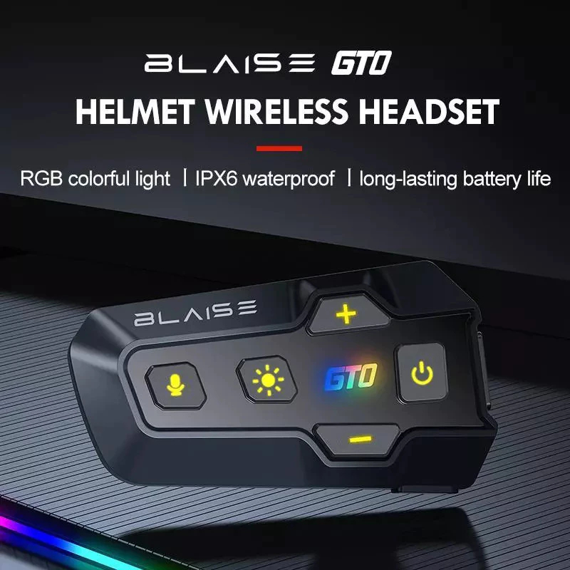 BLAISE GT0 Bluetooth Helm Speaker Nirkabel dengan Mikrofon | Tersedia Blaise V1,V2,V6 Dan F1 ORIGINA