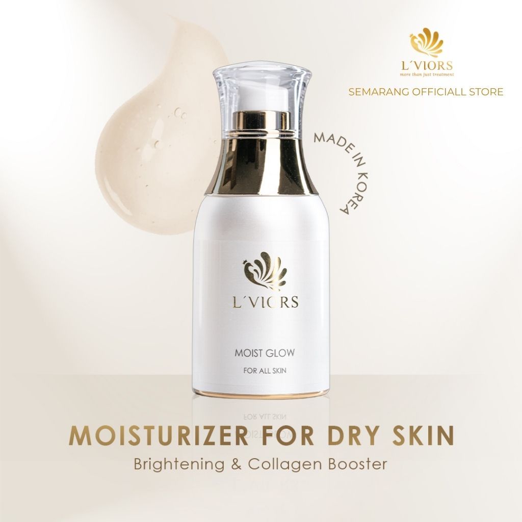 Lviors Moist Glow | Moistglow 50ml | Moisturizer | Pelembab Wajah