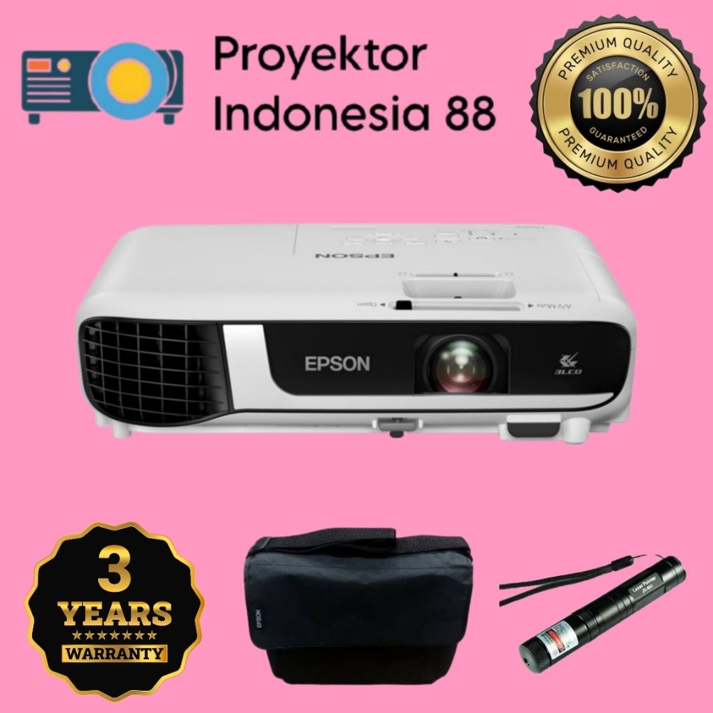 Proyektor Epson EB W51 / EB-W51 / Epson W51 / Proyektor Epson / Projector / Epson