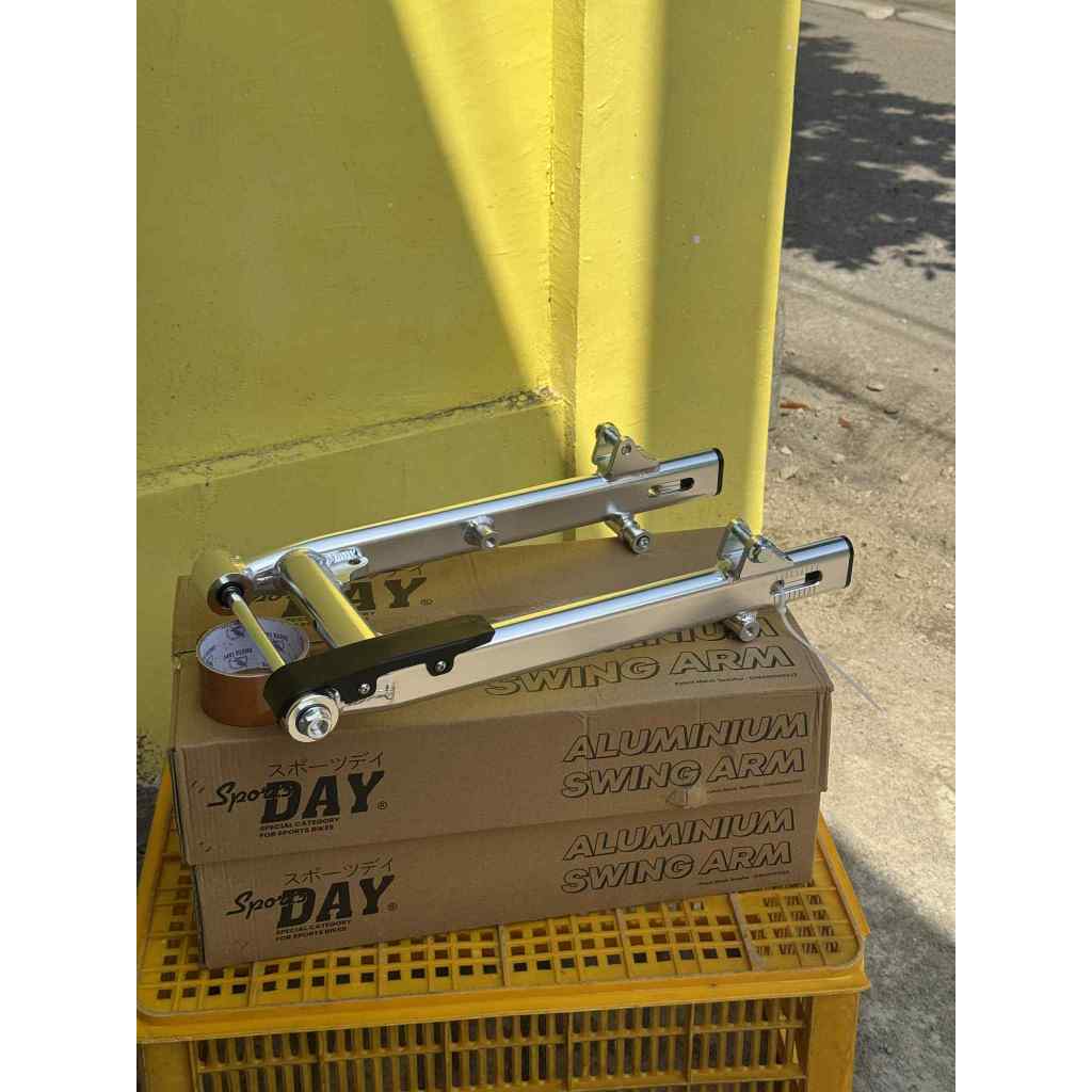 (Bisa cod ) Swing arm supit fiz force1 vega jupiter aluminium fulset as paddock sports day