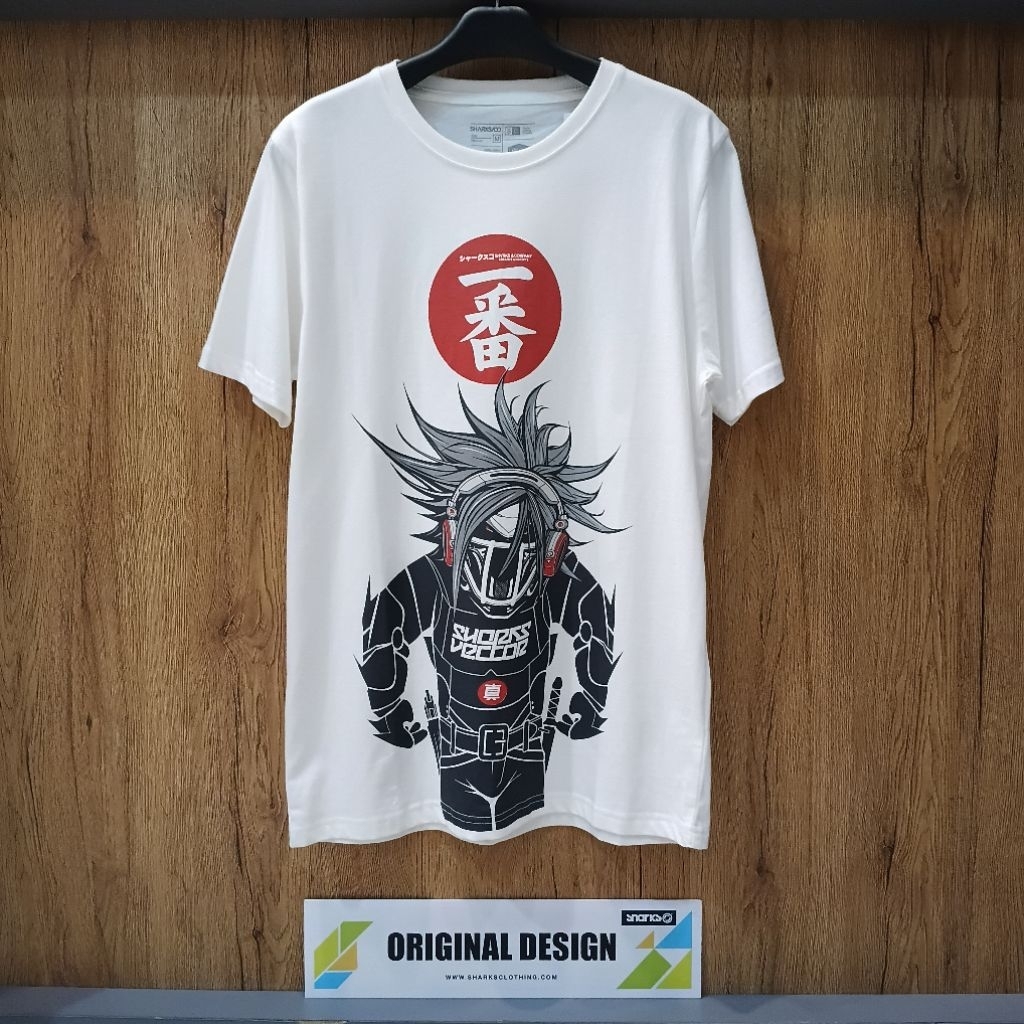 T-shirt/kaos/atasan Activewear pria Sharks.co brand original