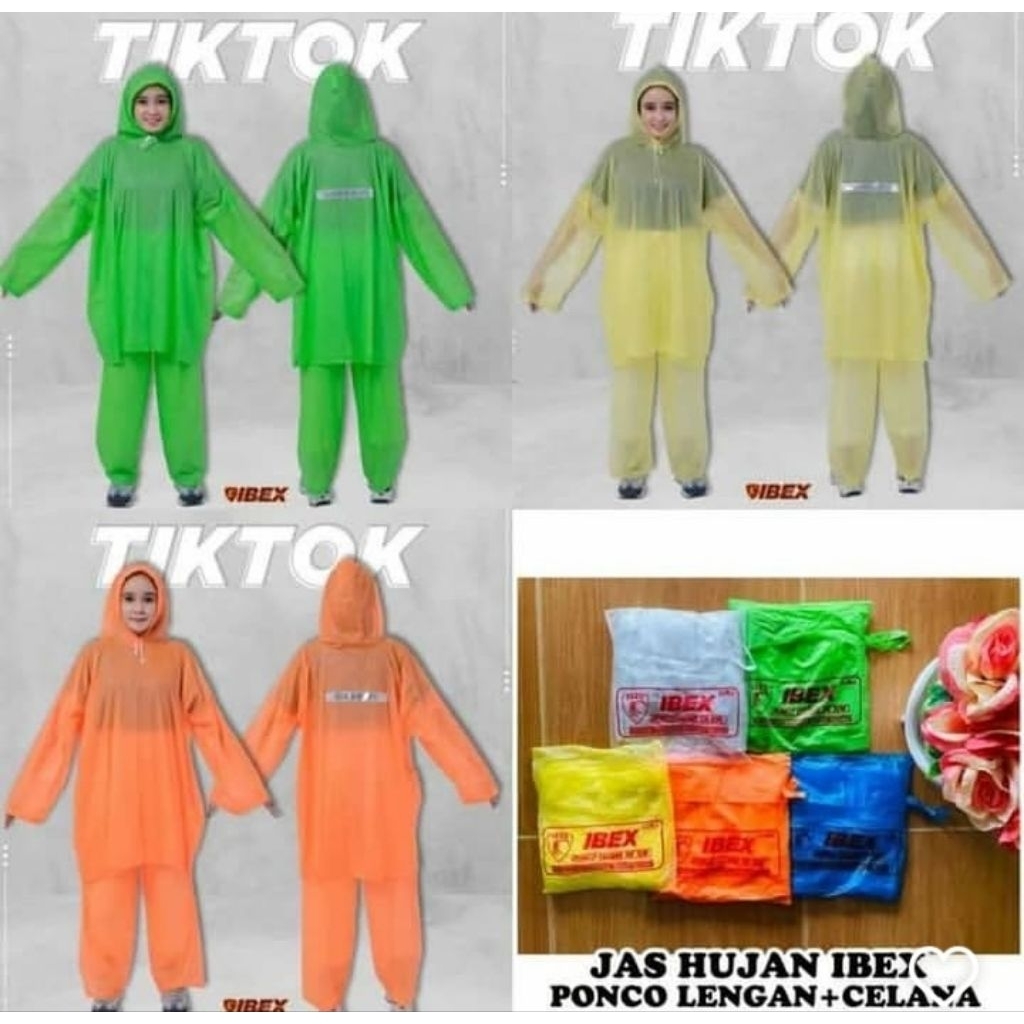 HAS HUJAN BAJU CELANA IBEX TIKTOK TERMURAH TETLARIS