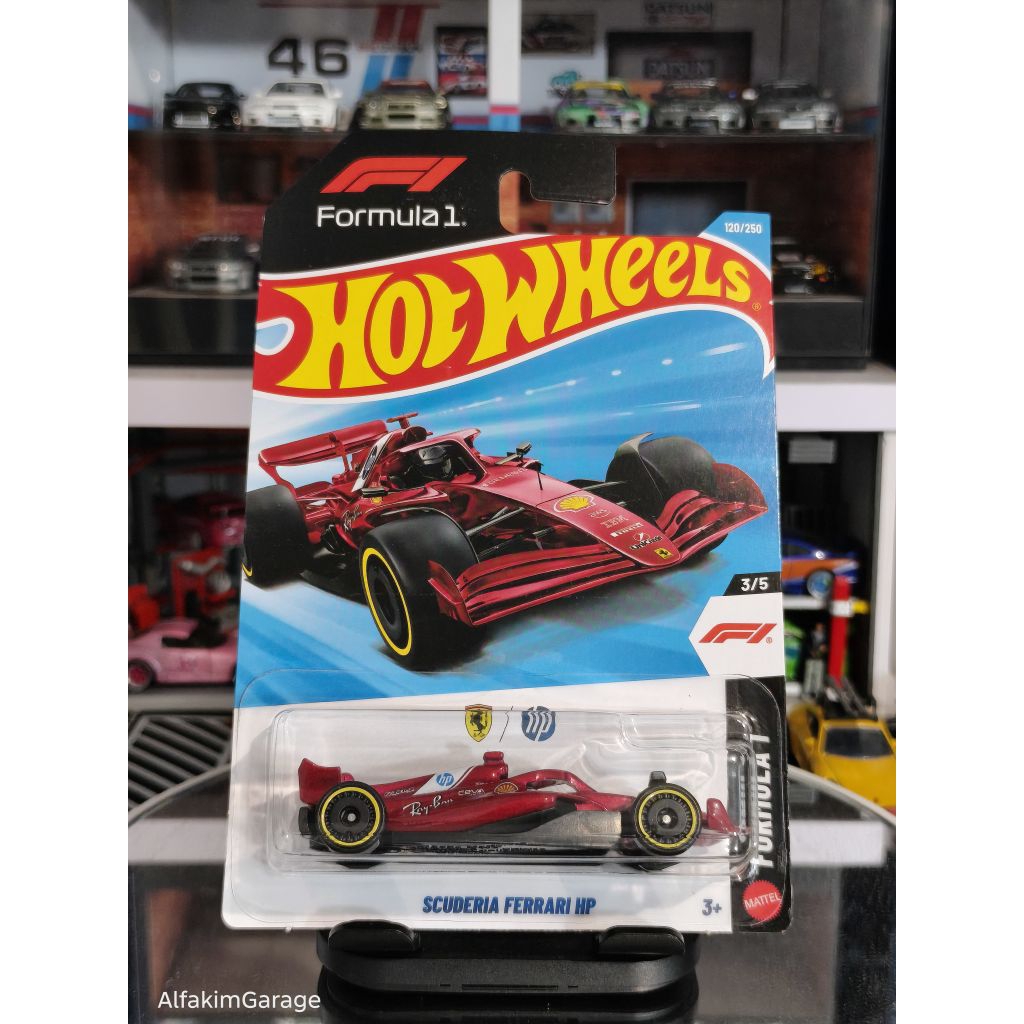 Hot Wheels Reguler Ferrari Scuderia / McLaren Formula 1" Team / Mercedes-benz AMG Petronas / Oracle 