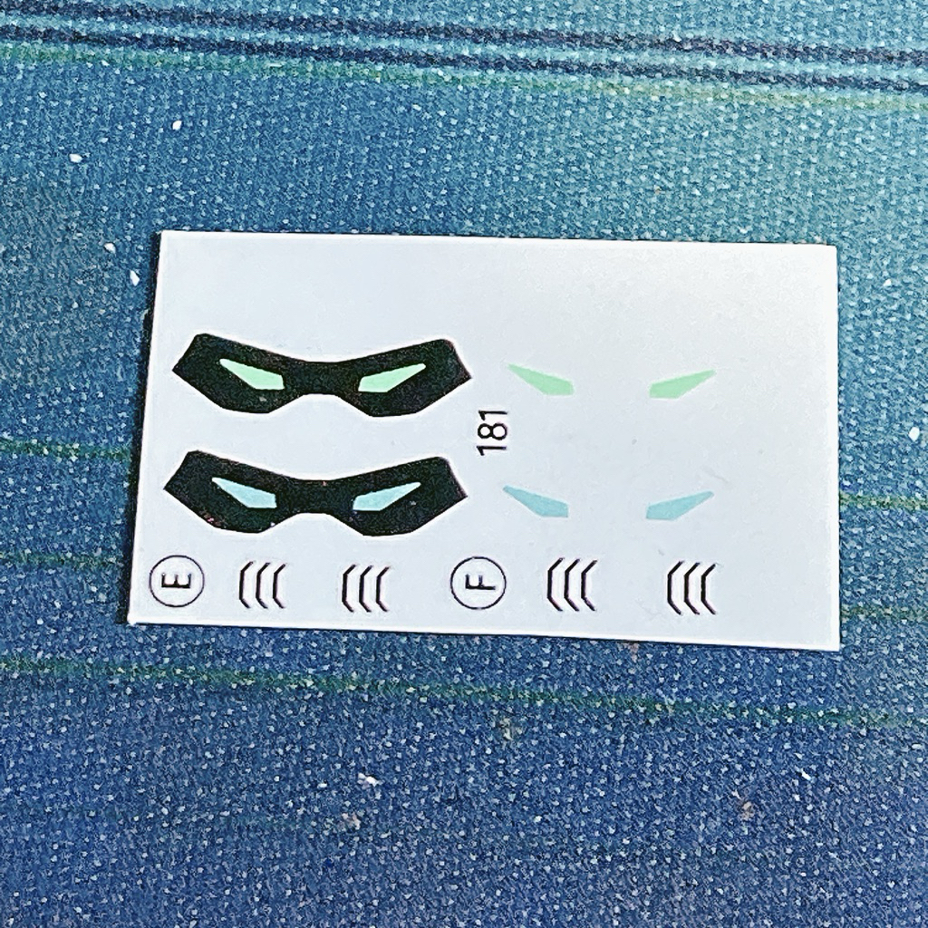 Farmer Creation 1:100 NU Eyes Mouth Vent decal
